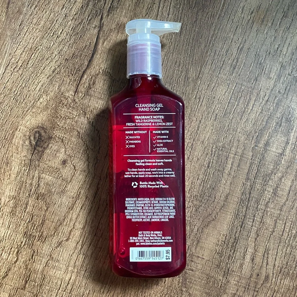 🆕2 Bath & Body Works Raspberry Tangerine Hand Soaps - Picture 3 of 4